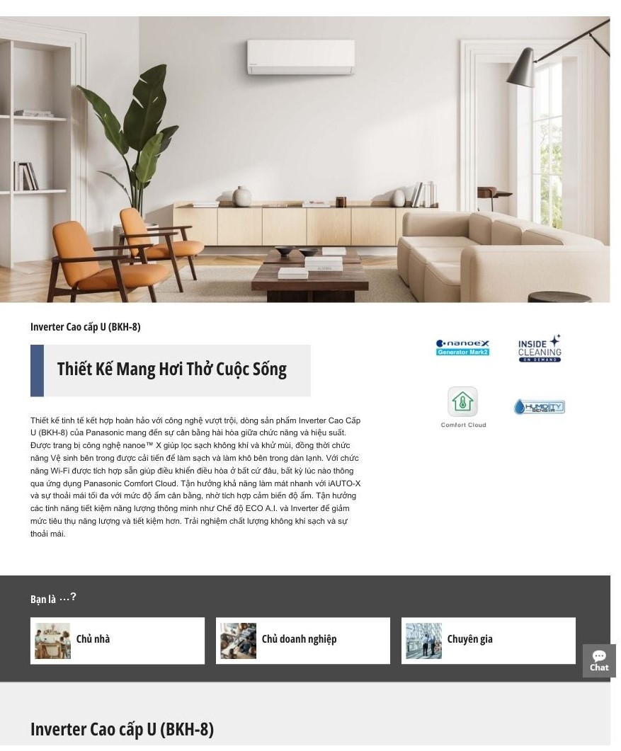 Máy Lạnh Treo Tường Panasonic Bền Bỉ – Tiết Kiệm Điện, Bảo Hành Chính Hãng